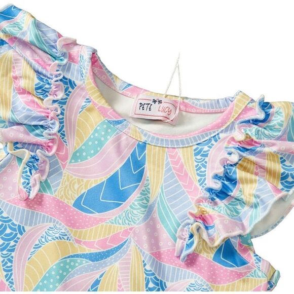 Pete & Lucy Beach Vibes Short Set size 5 - Picture 2 of 6